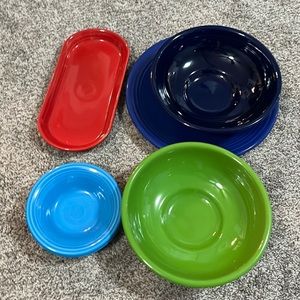 RESERVED.  Fiestaware 6  various pieces